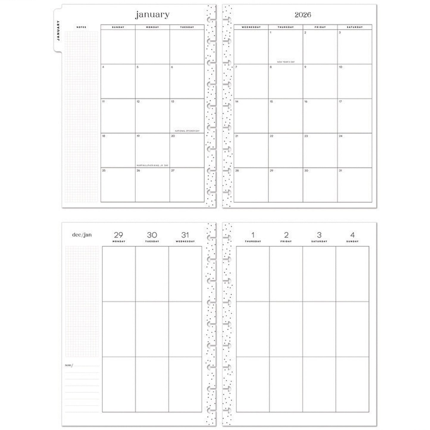 Happy Planner - Planner Classic Deluxe (2026) - Heritage Charm