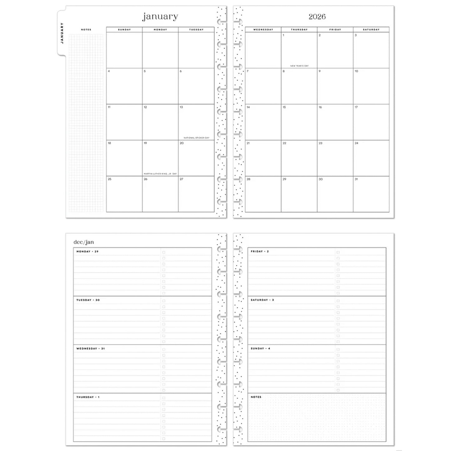 Happy Planner - Planner Classic (2026) - Heritage Charm