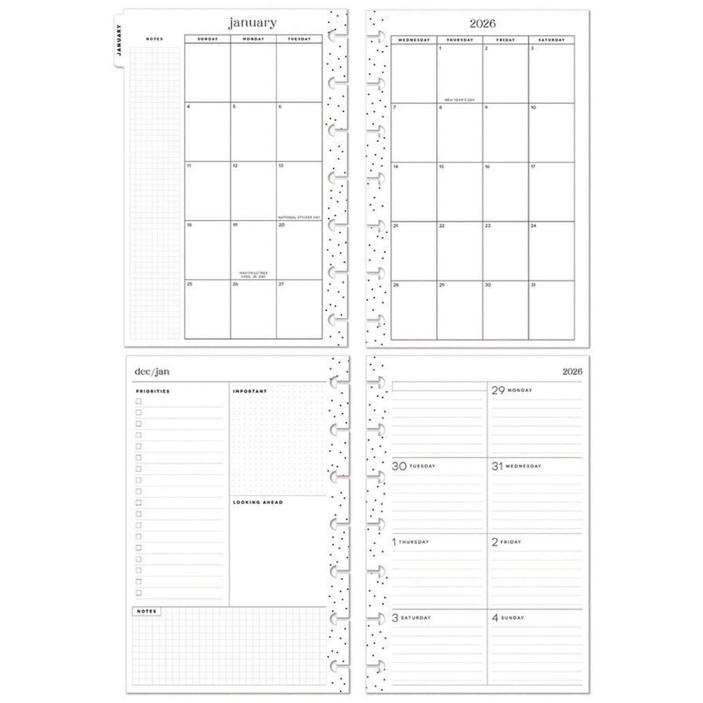 Happy Planner - Planner Mini (2026) - Heritage Charm