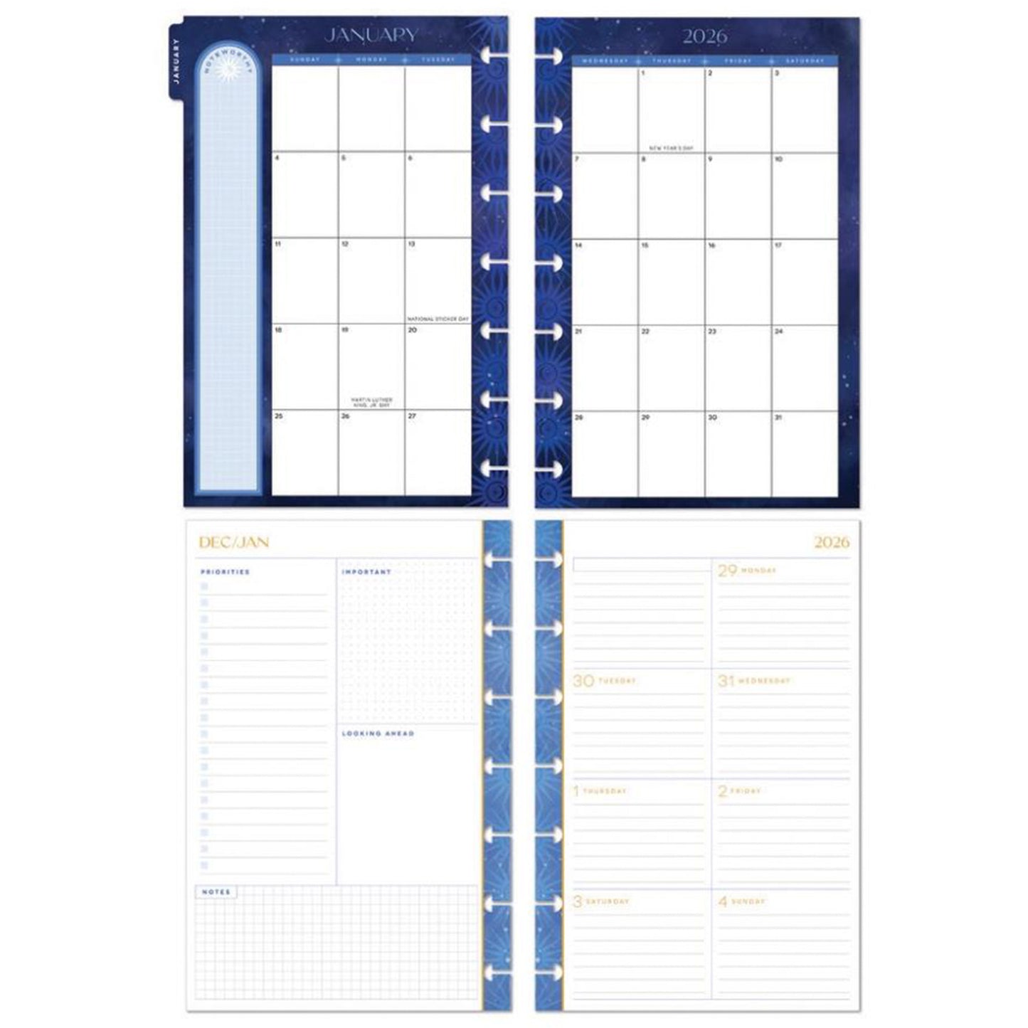 Happy Planner - Planner Mini (2026) - Star Signs