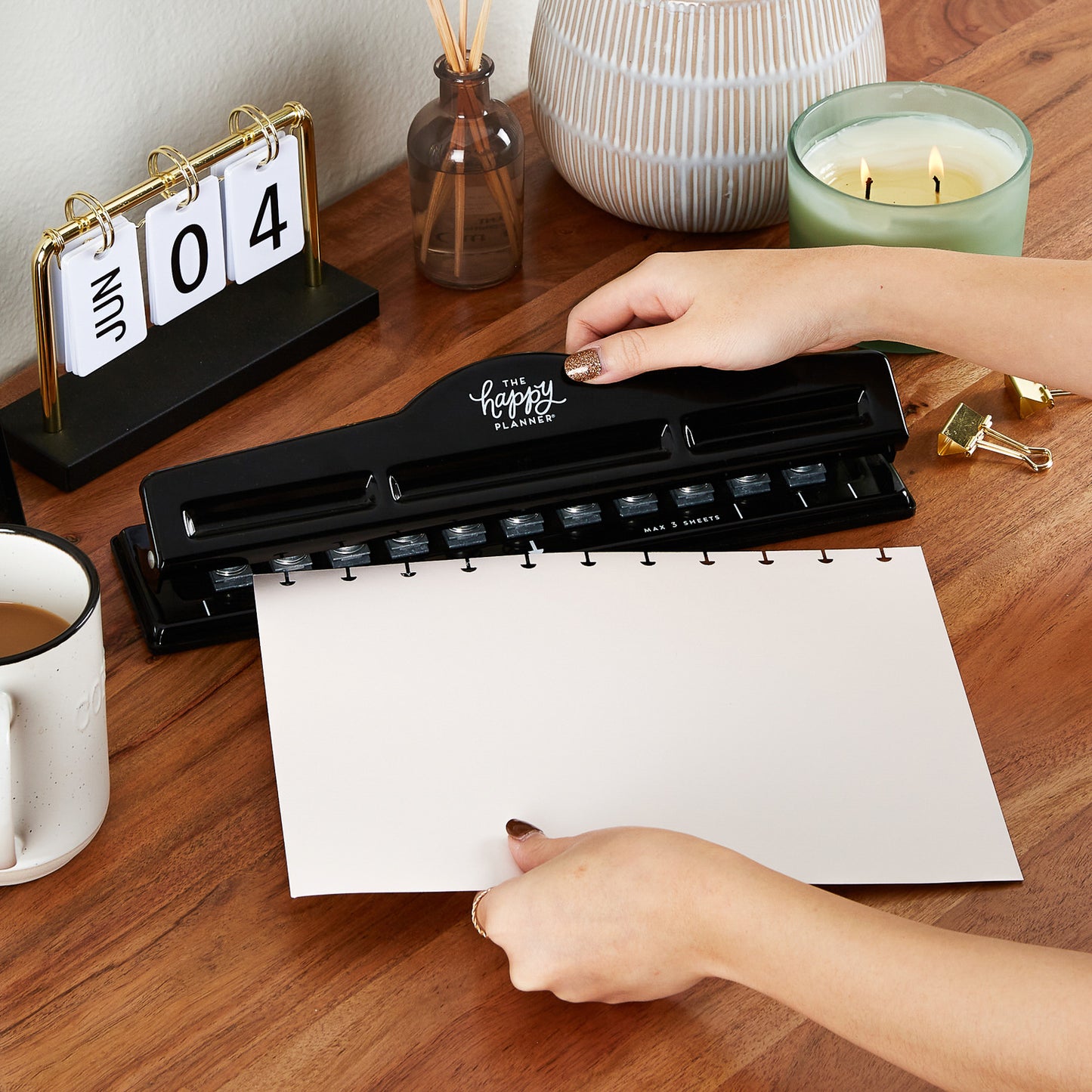 Happy Planner - Perforador Big - Negro