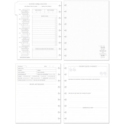 Happy Planner - Journal Guiado Classic - Reading