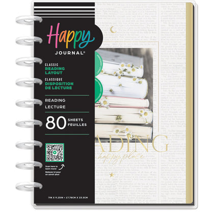 Happy Planner - Journal Guiado Classic - Reading