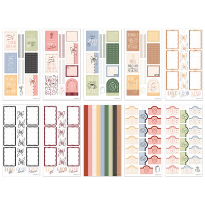 Happy Planner - Sticker Book - Cafe Coquette