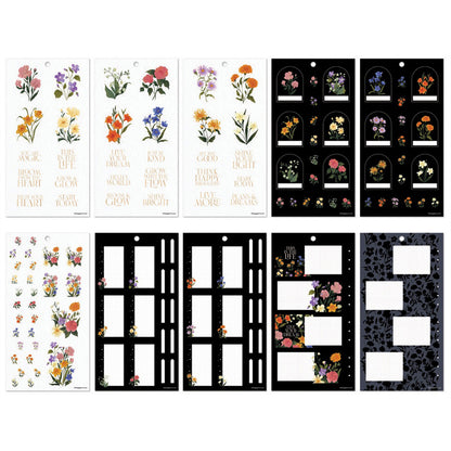 Happy Planner - Sticker Book - Dark Garden