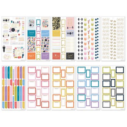 Happy Planner - Sticker Book - Fitness Icons