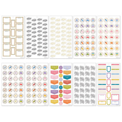 Happy Planner - Sticker Book - Fitness Icons