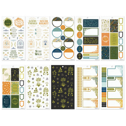 Happy Planner - Sticker Book - Herbarium Classic