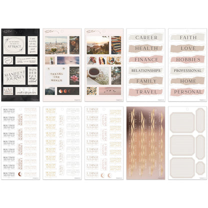 Happy Planner - Sticker Book - Manifestation