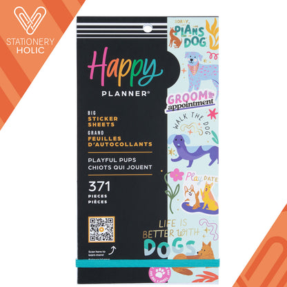 Happy Planner - Sticker Book - Playful Pups