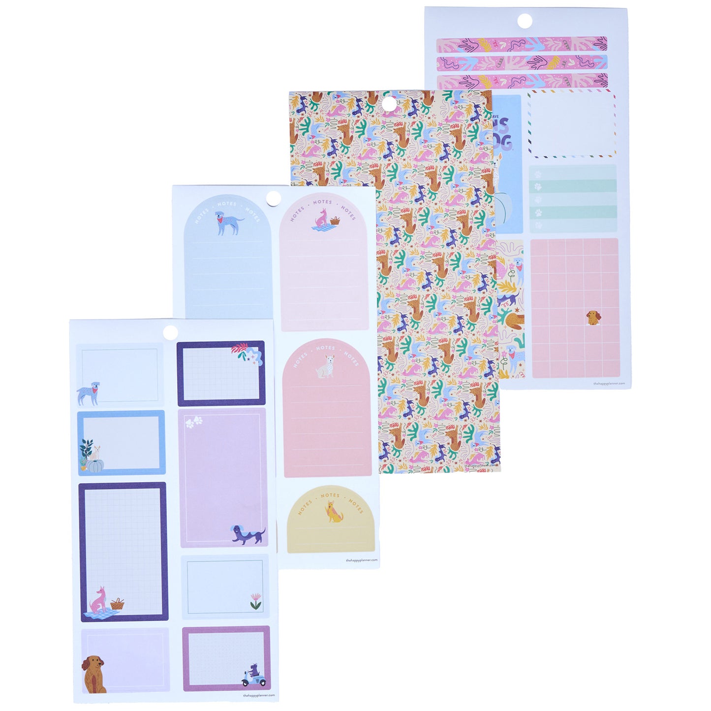 Happy Planner - Sticker Book - Playful Pups
