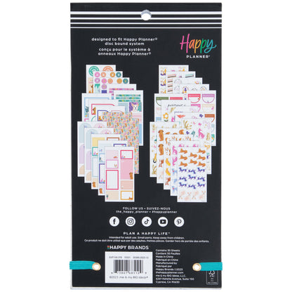 Happy Planner - Sticker Book - Playful Pups