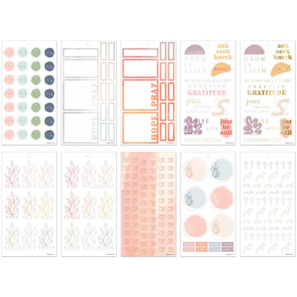 Happy Planner - Sticker Book - Rise & Align Faith