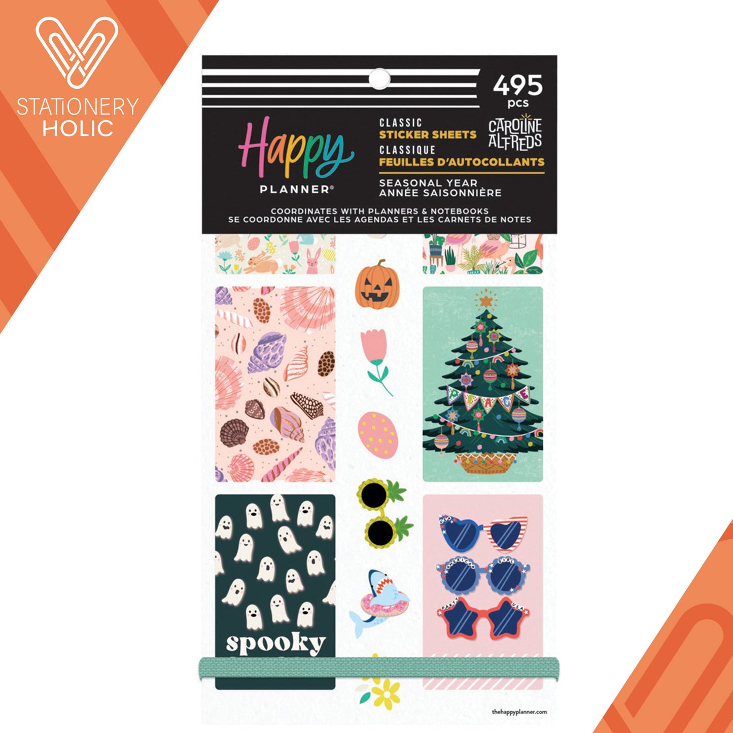 Happy Planner - Sticker Book - Seasonal Year