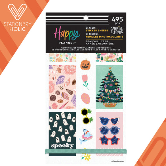Happy Planner - Sticker Book - Seasonal Year