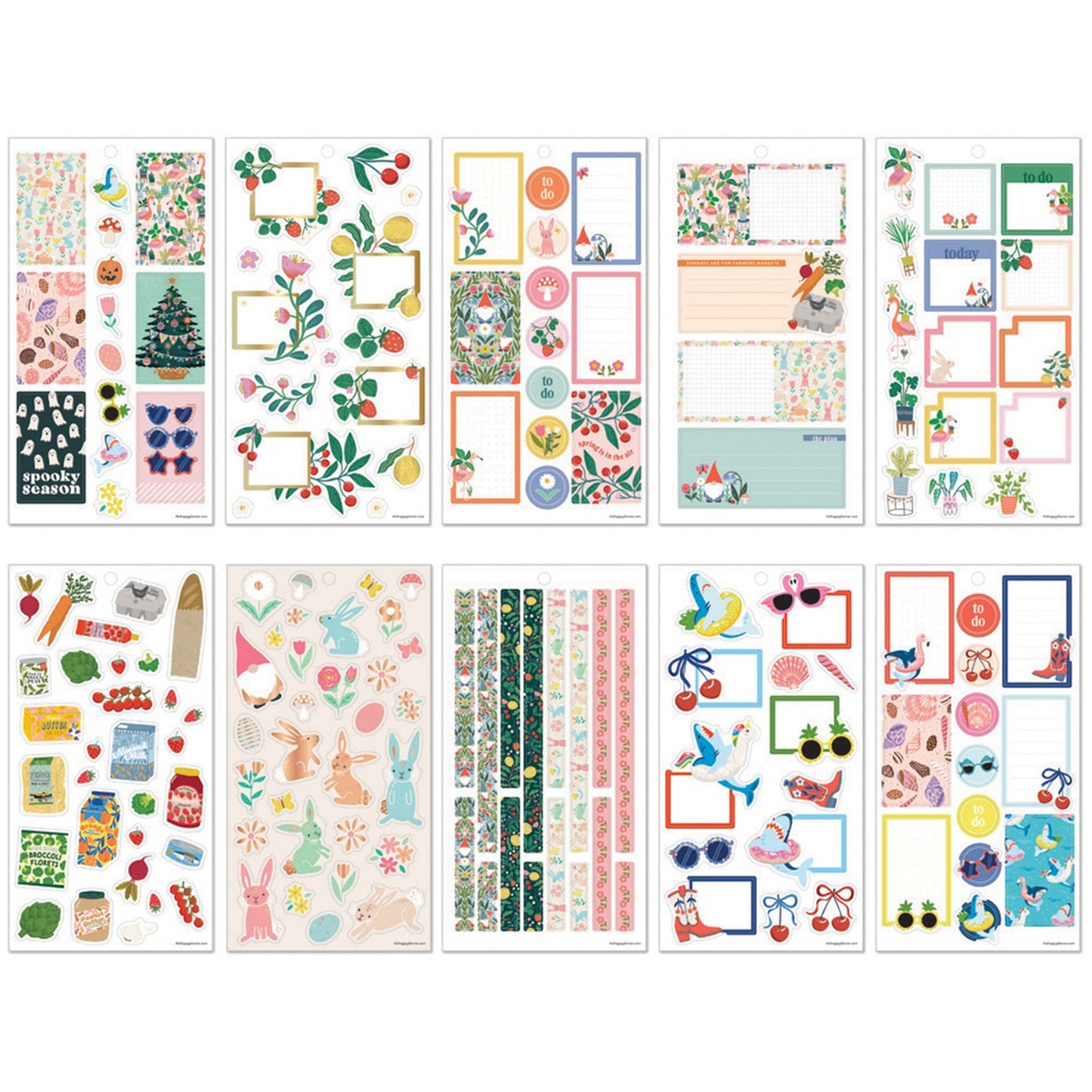 Happy Planner - Sticker Book - Seasonal Year