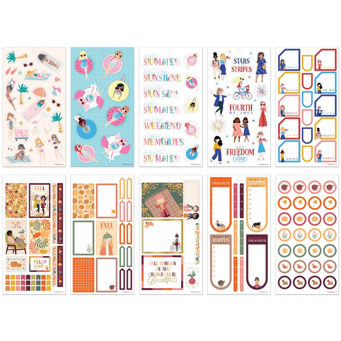 Happy Planner - Sticker Book - Squad Goals