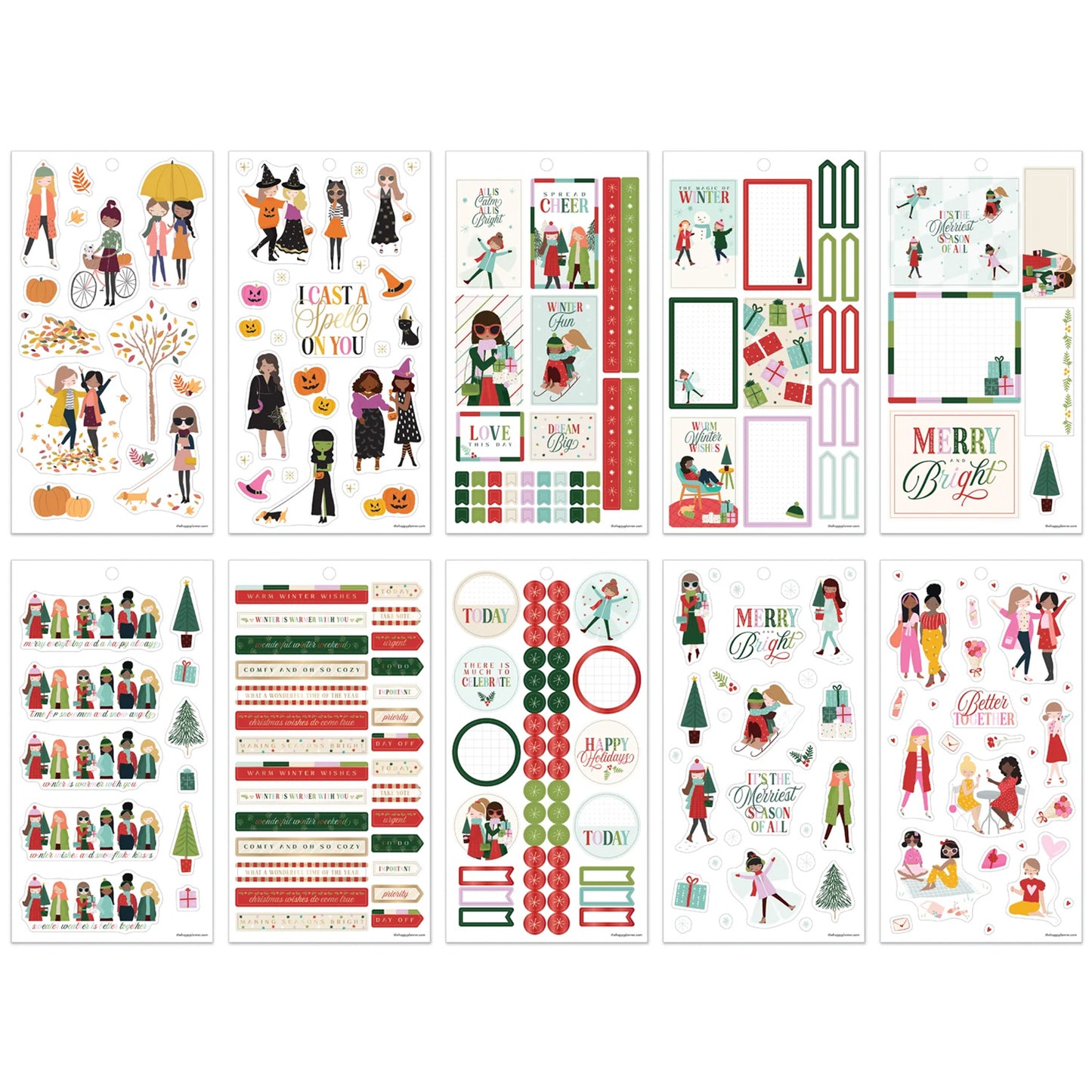 Happy Planner - Sticker Book - Squad Goals