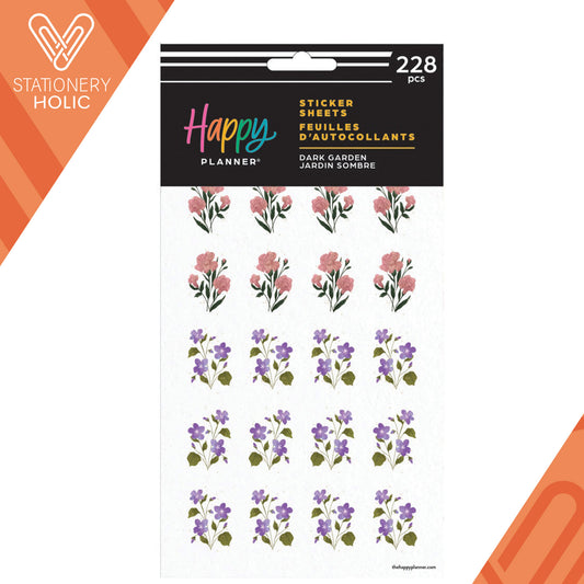 Happy Planner - Sticker Pack - Dark Garden