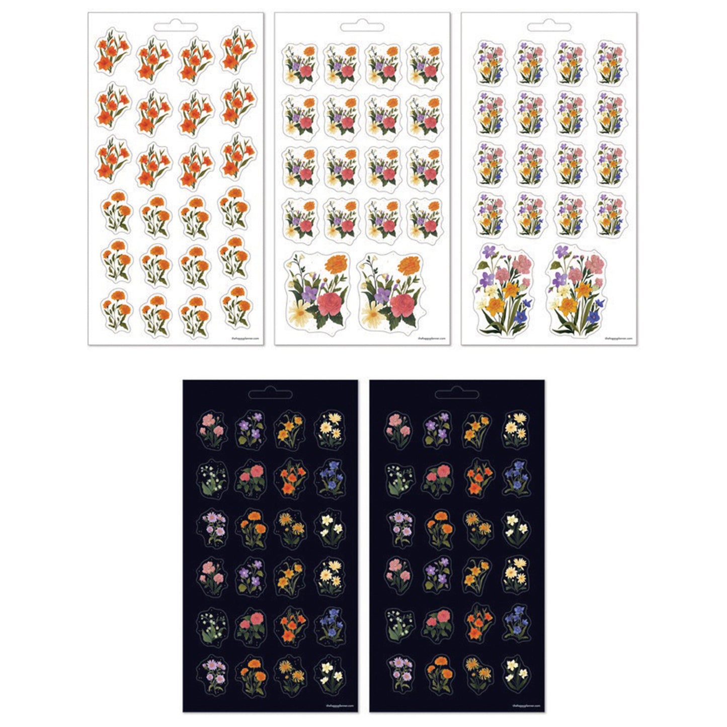 Happy Planner - Sticker Pack - Dark Garden