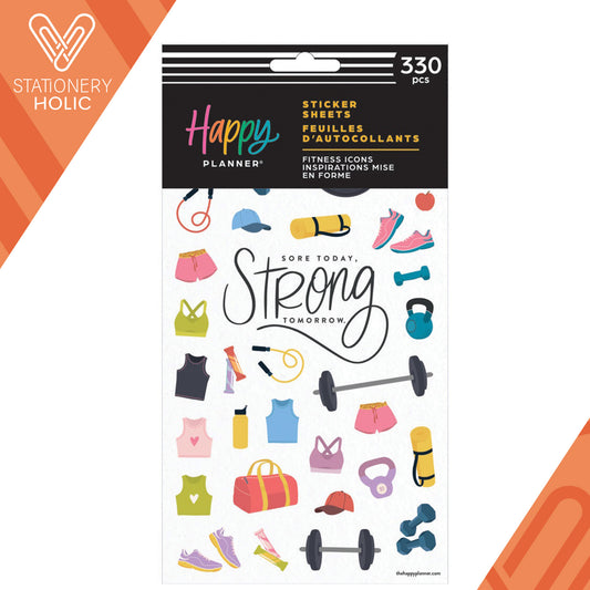 Happy Planner - Sticker Pack - Fitness Icons