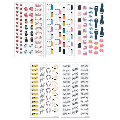 Happy Planner - Sticker Pack - Fitness Icons