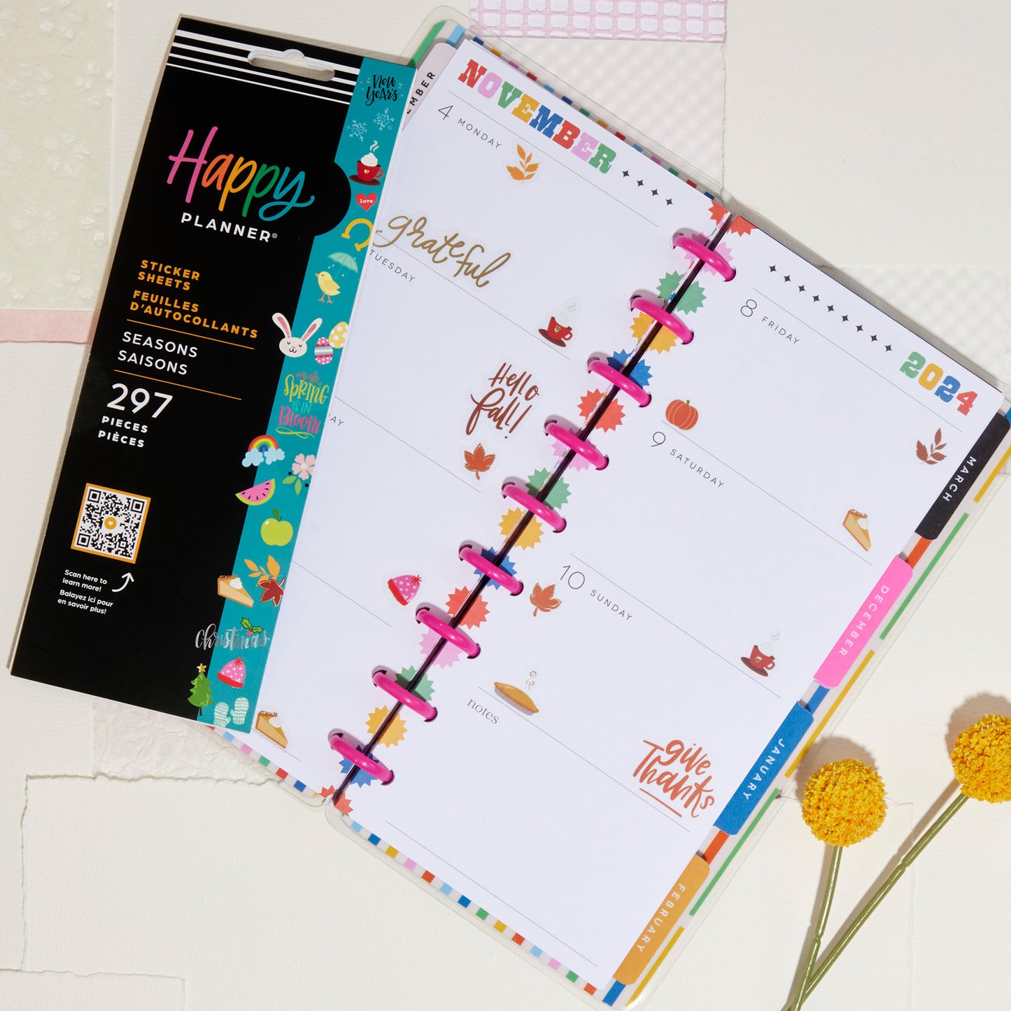 Happy Planner - Sticker Bloc - Seasons