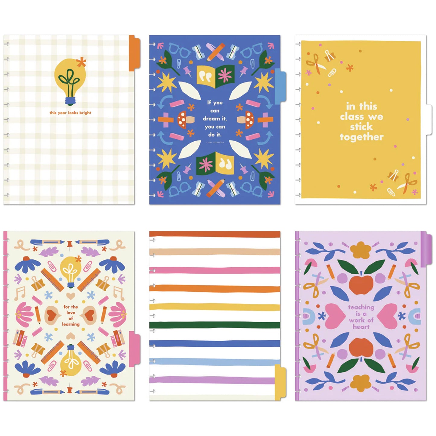 Happy Planner - Planner Big (12 meses no fechado) - Heart Work Teacher