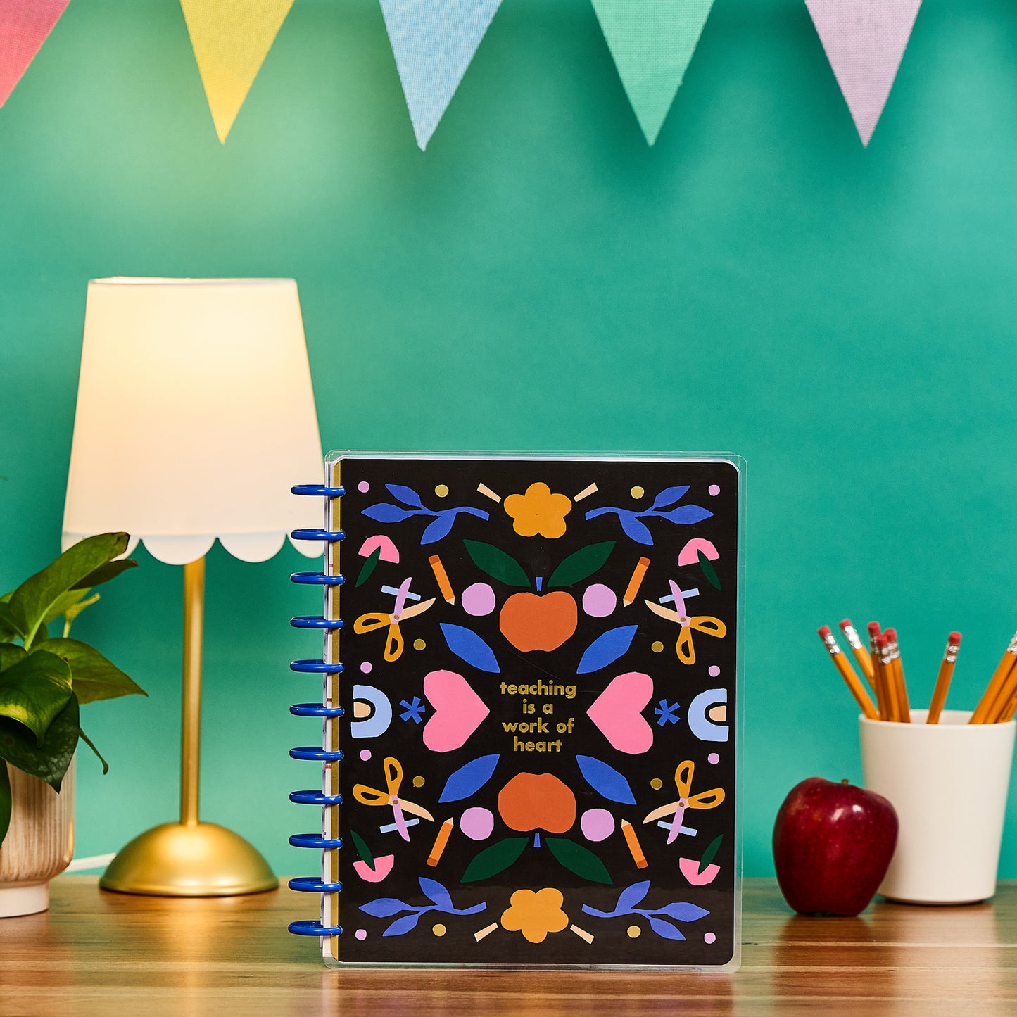 Happy Planner - Planner Big (12 meses no fechado) - Heart Work Teacher