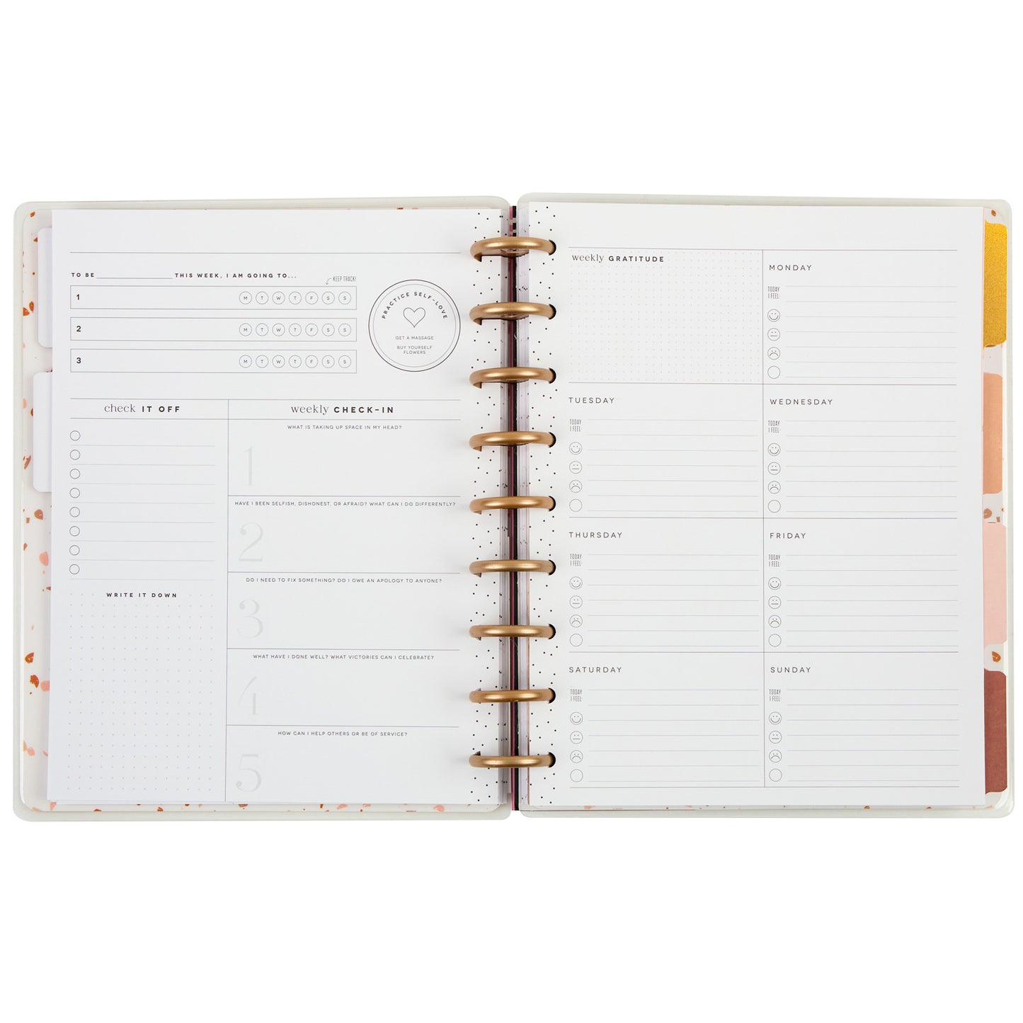 Happy Planner - Planner Classic (12 meses no fechado) - Sand & Stone Recovery