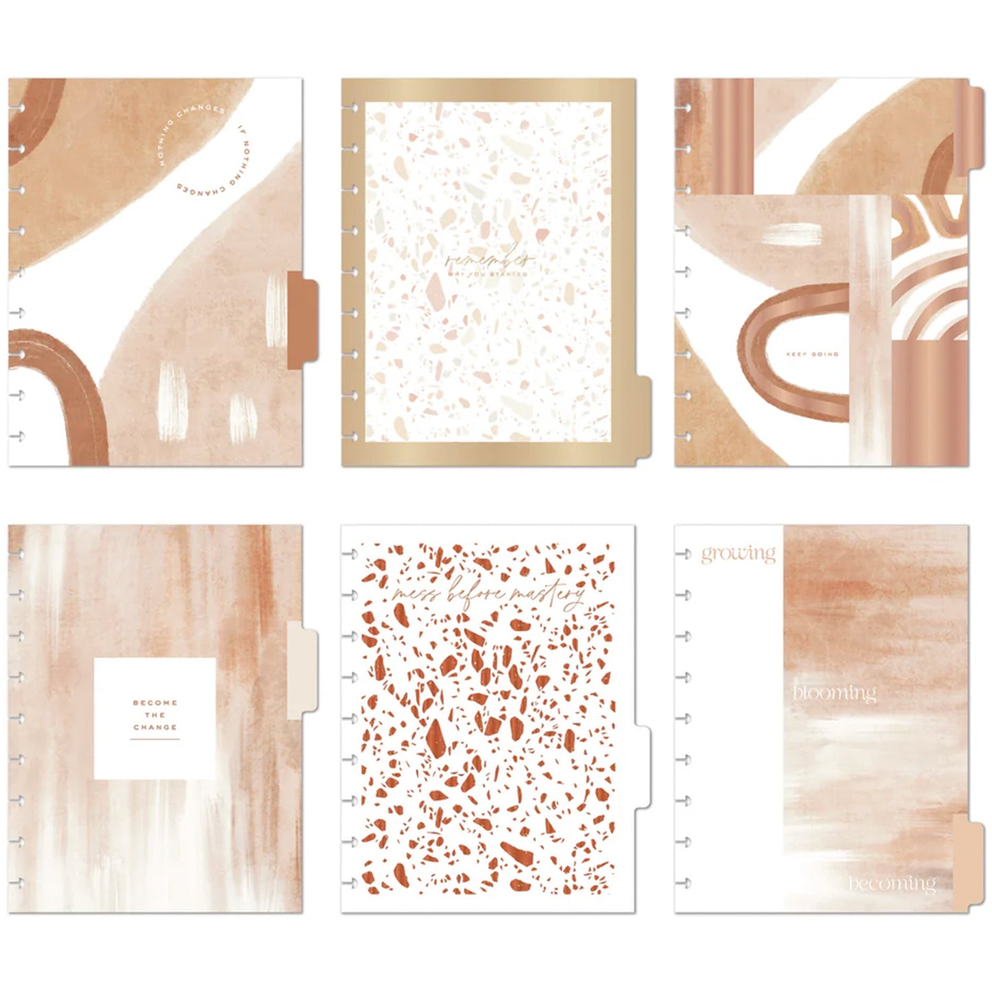 Happy Planner - Planner Classic (12 meses no fechado) - Sand & Stone Recovery