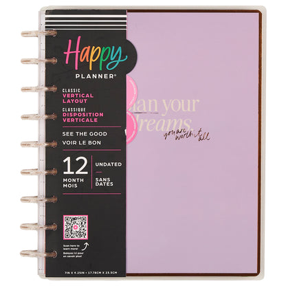 Happy Planner - Planner Classic (12 meses no fechado) - See The Good