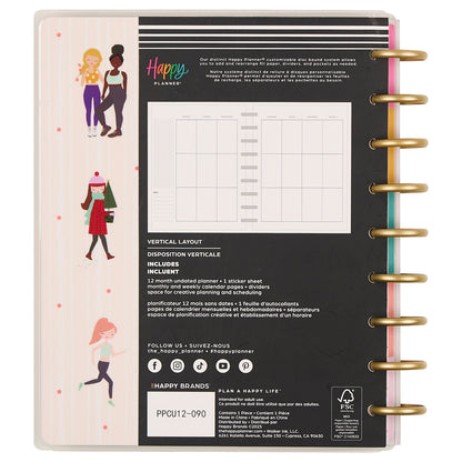 Happy Planner - Planner Classic (12 meses no fechado) - Squad Goals