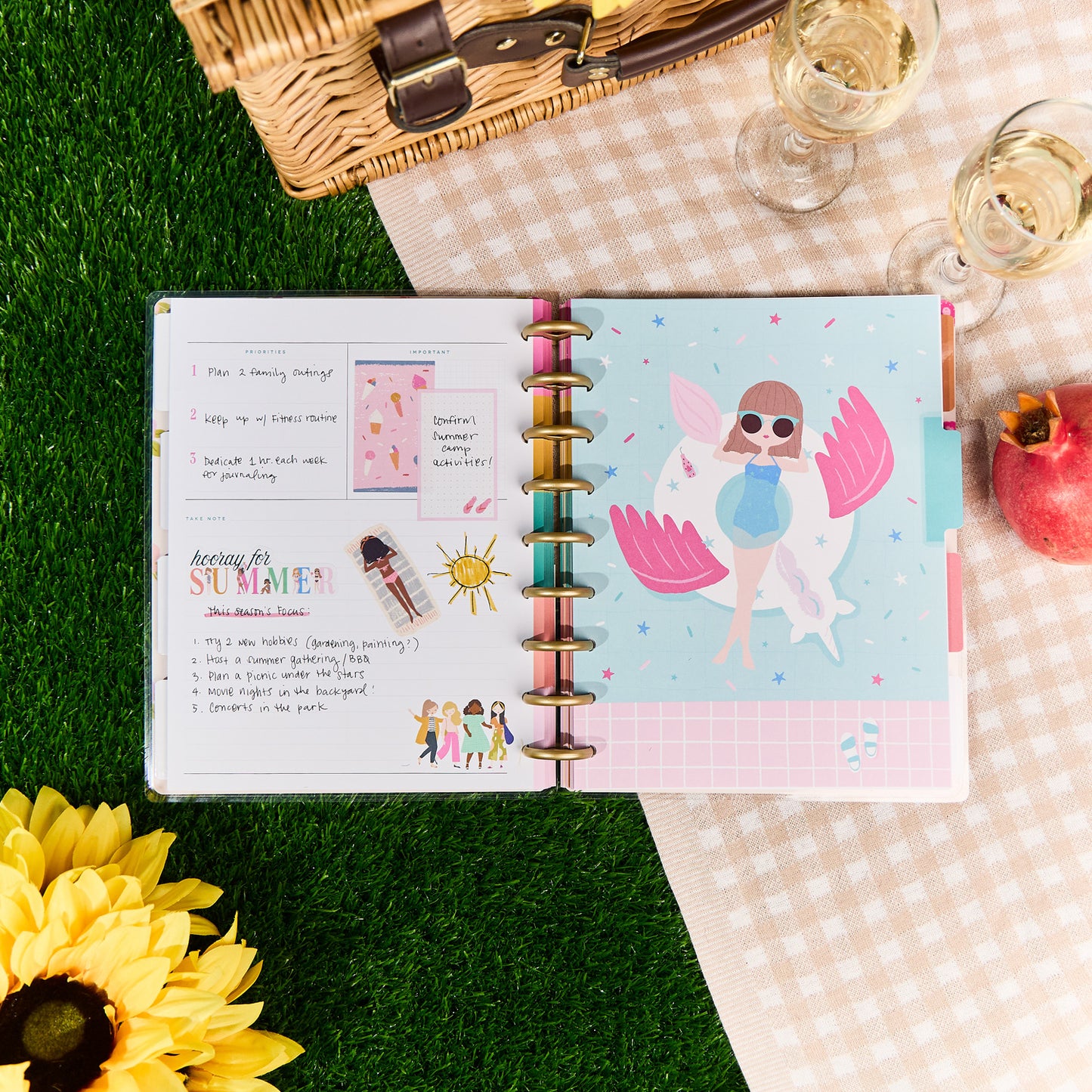 Happy Planner - Planner Classic (12 meses no fechado) - Squad Goals