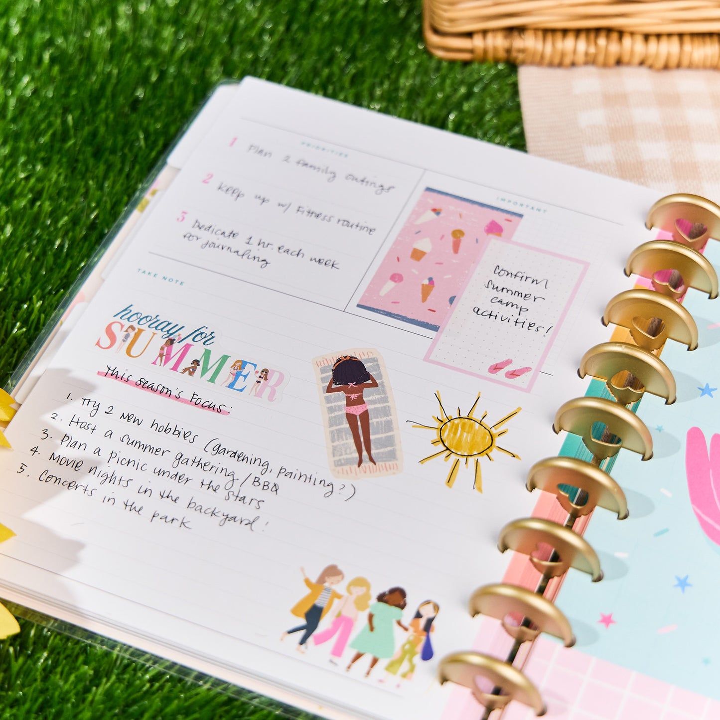 Happy Planner - Planner Classic (12 meses no fechado) - Squad Goals