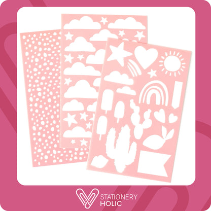 Heidi Swapp - Stencils - Sun Chaser