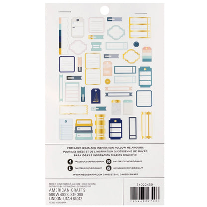 Heidi Swapp - Ephemera Journaling - Set Sail