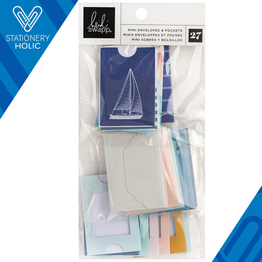 Heidi Swapp - Mini Sobres y Bolsitas - Set Sail