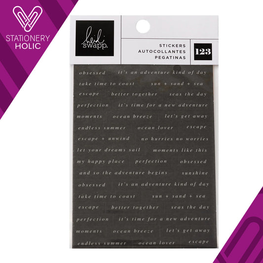 Heidi Swapp - Stickers - Set Sail Sentiments