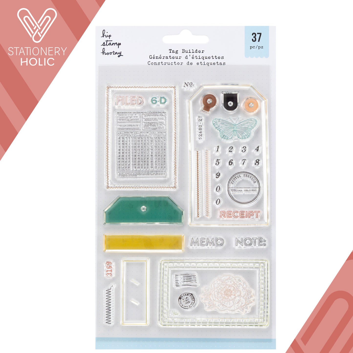 American Crafts - Sellos - Tag Builder