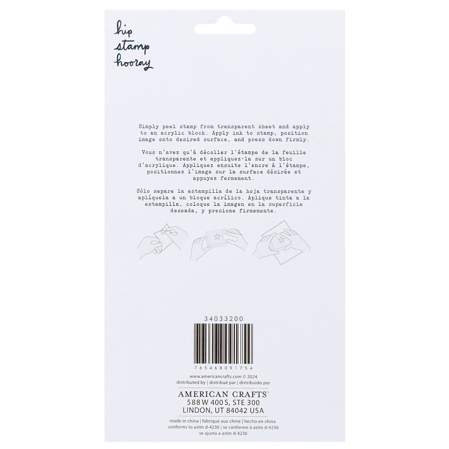 American Crafts - Sellos - Tag Builder