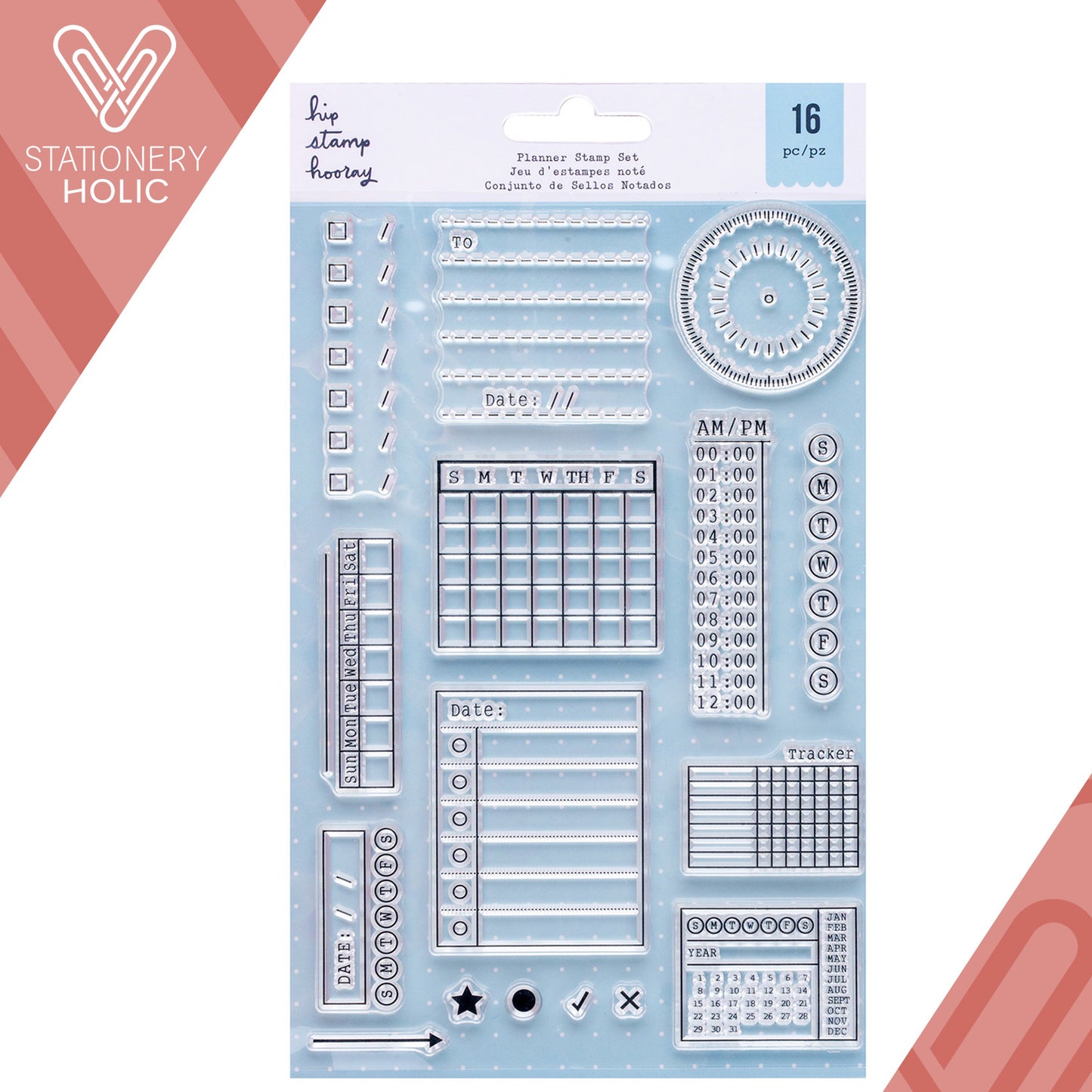 American Crafts - Sellos - Planner