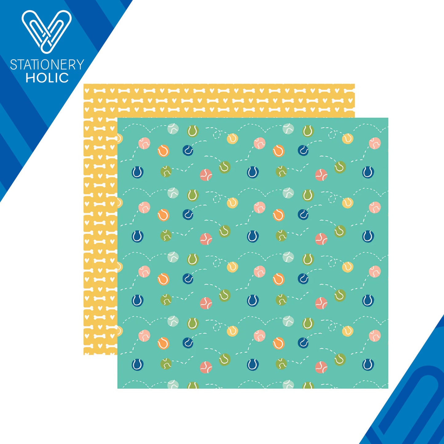 Simple Stories - Hoja Papel 12 x 12 - Fur Baby Dog - Good Dog