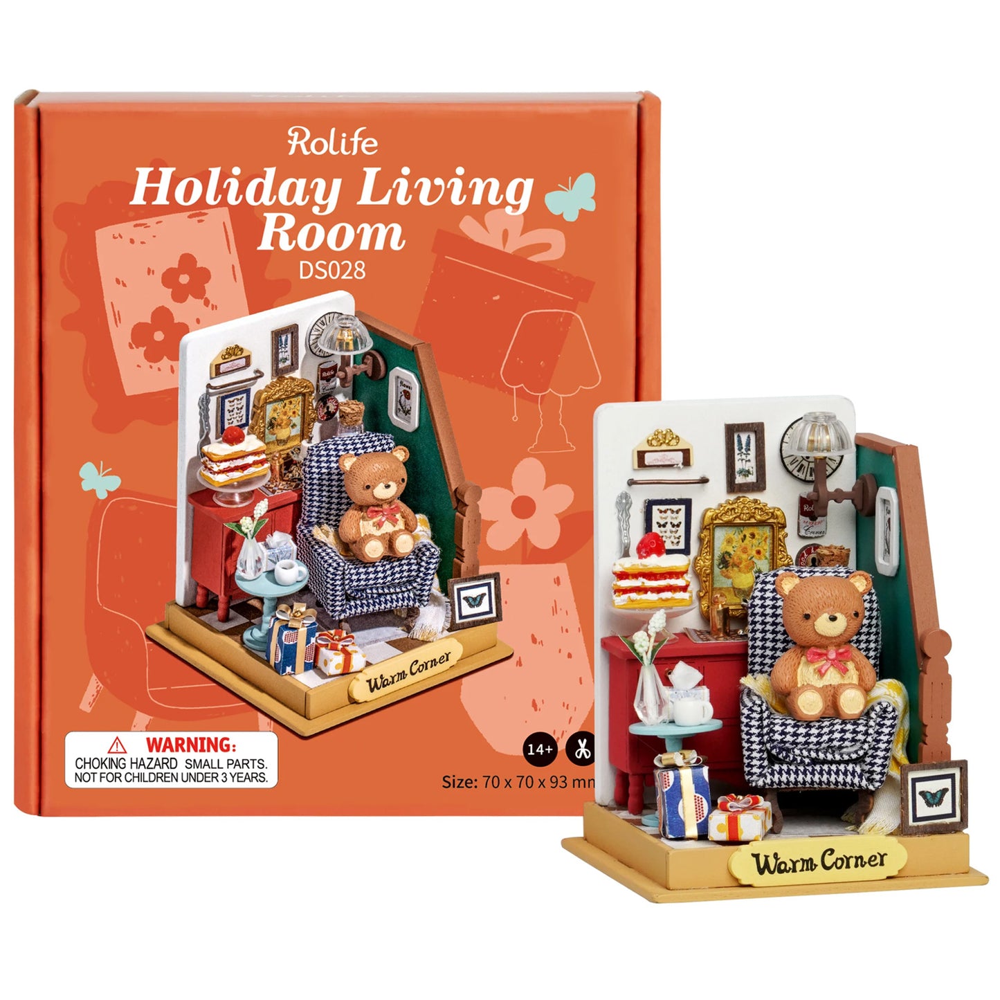 Rolife - Miniature House Mini - Holiday Living Room