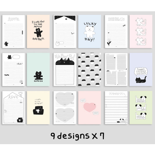 Iconic - Pad Para Cartas - Doodle White