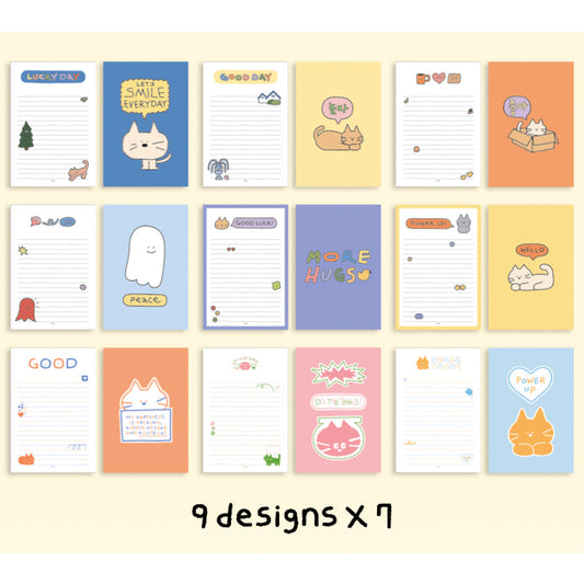 Iconic - Pad Para Cartas - Doodle Cream Yellow