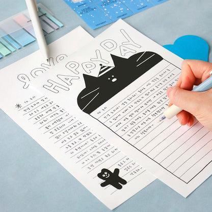 Iconic - Pad Para Cartas - Doodle White