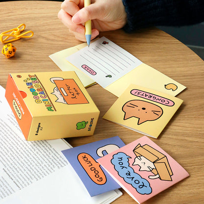 Iconic - Set de Tarjetitas Mini - Doodle Cream Yellow