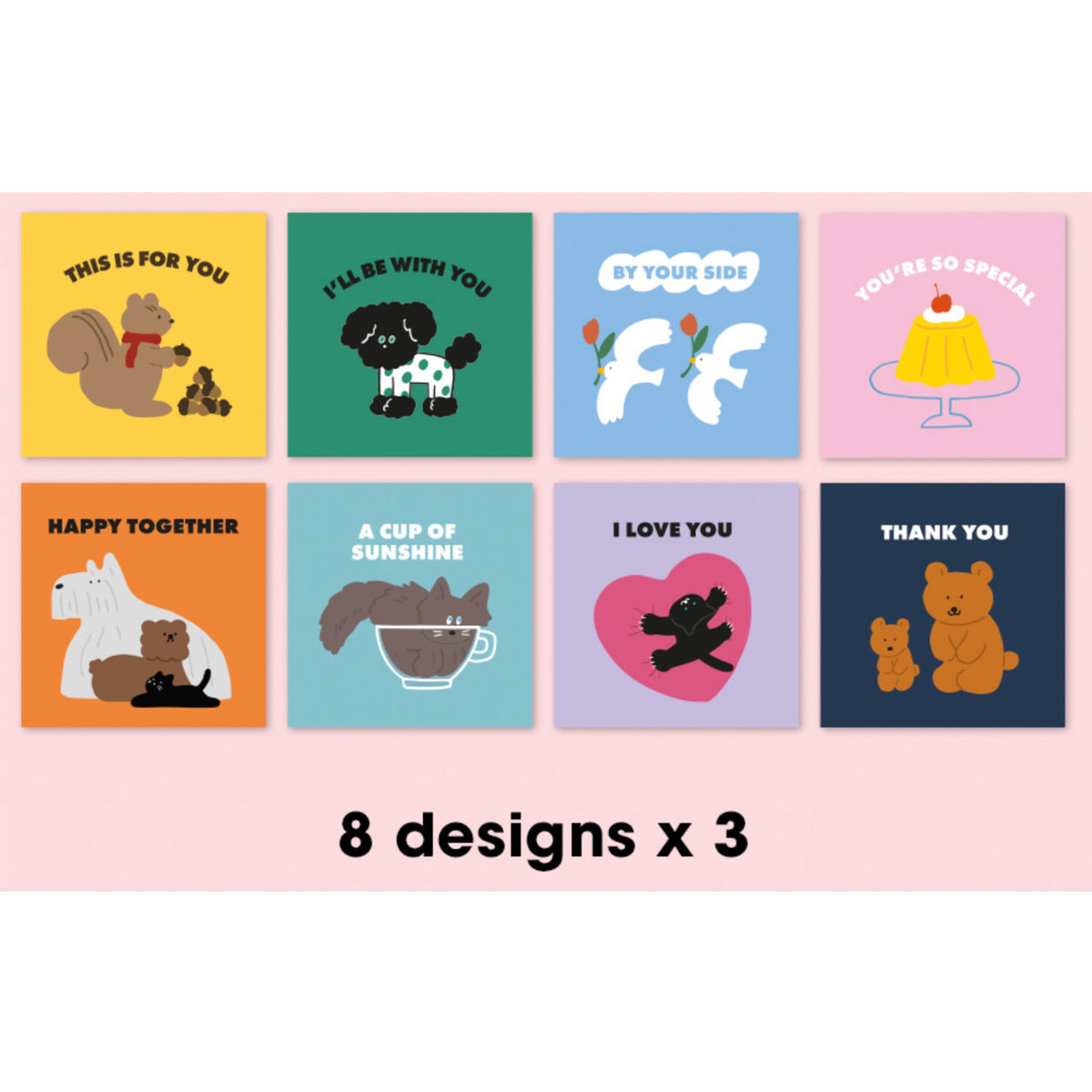 Iconic - Set de Tarjetitas Mini - Friends