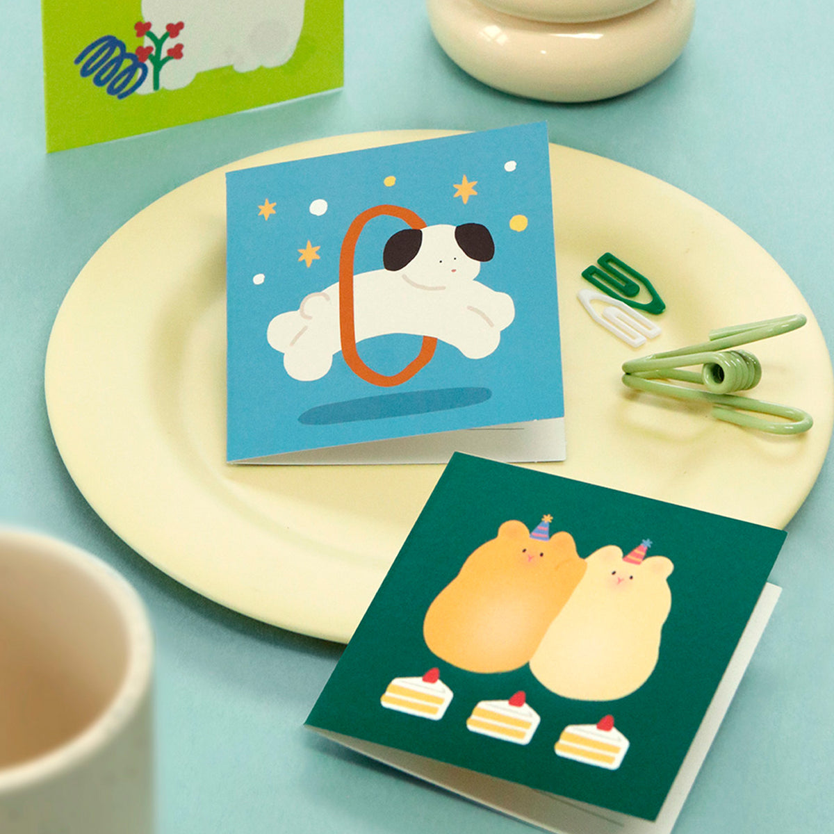 Iconic - Set de Tarjetitas Mini - Happy